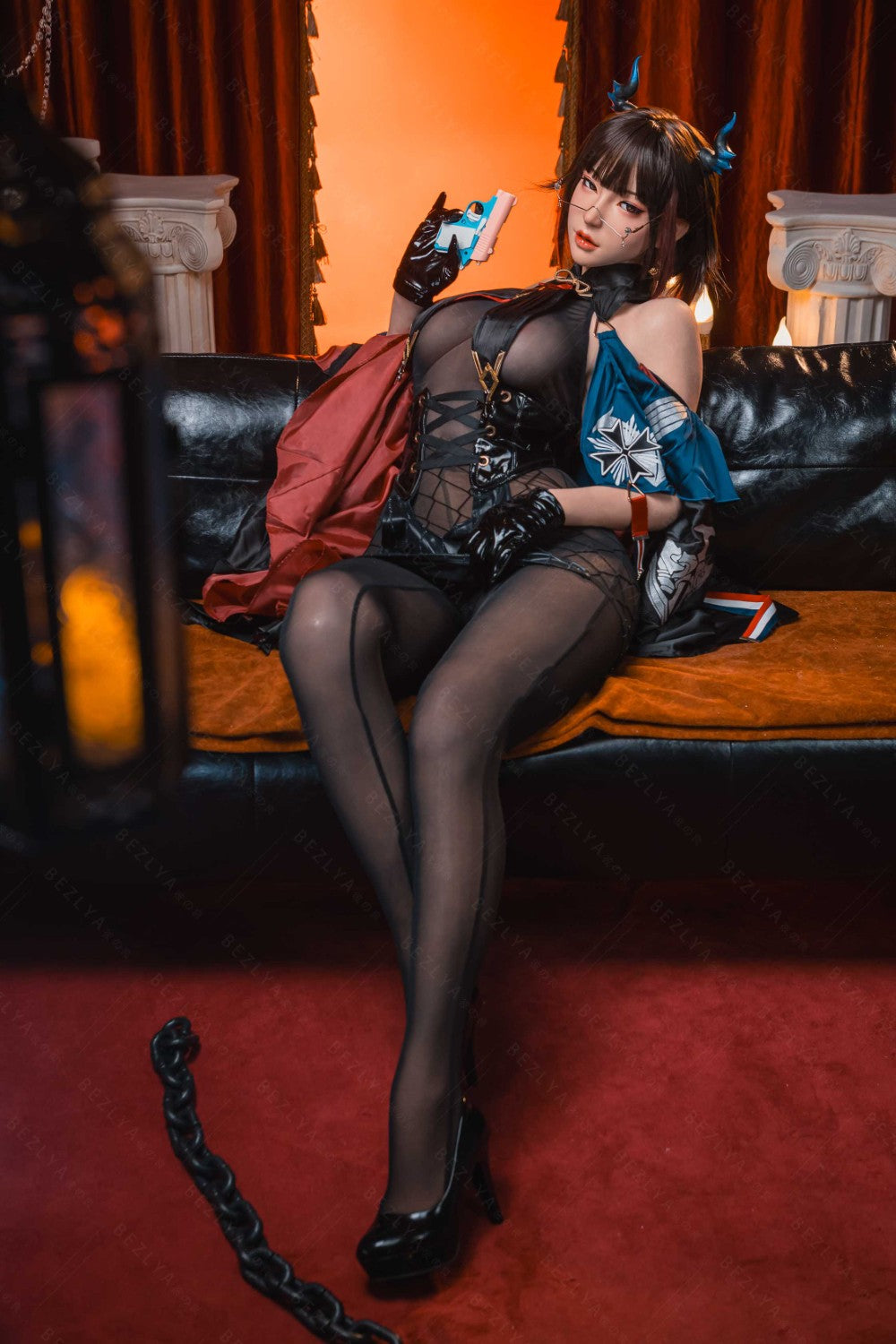 Aglaia seksnukk (Bezlya Doll 162 cm C-Cup 2,2U silikoon)