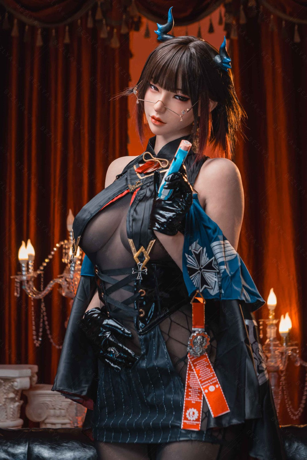 Aglaia seksnukk (Bezlya Doll 162 cm C-Cup 2,2U silikoon)
