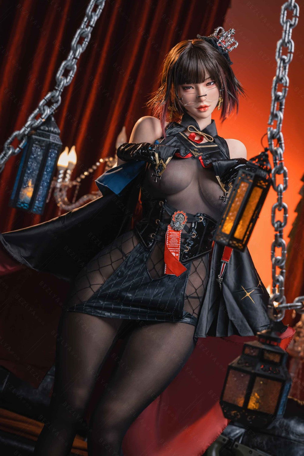 Aglaia seksnukk (Bezlya Doll 162 cm C-Cup 2,2U silikoon)