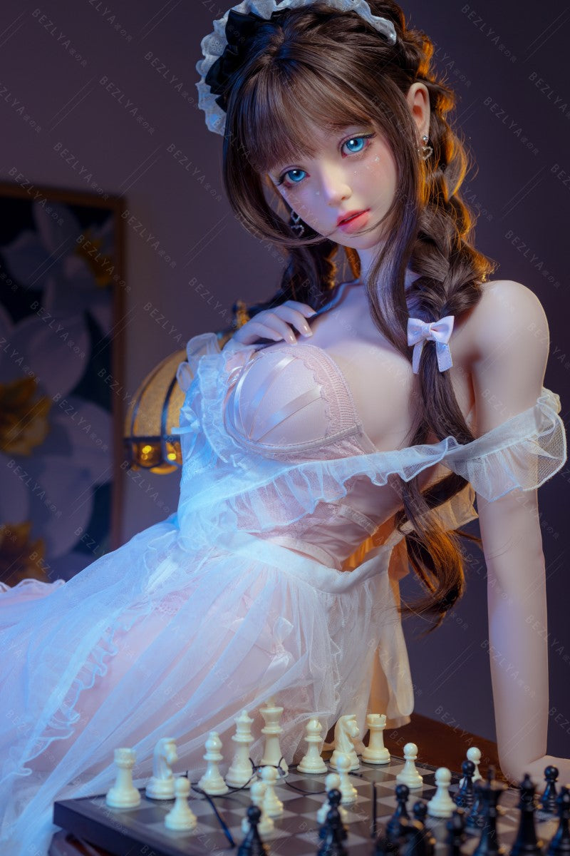 Campanula seksnukk (Bezlya Doll 149 cm D-tass 2,0 TPE + silikoon)