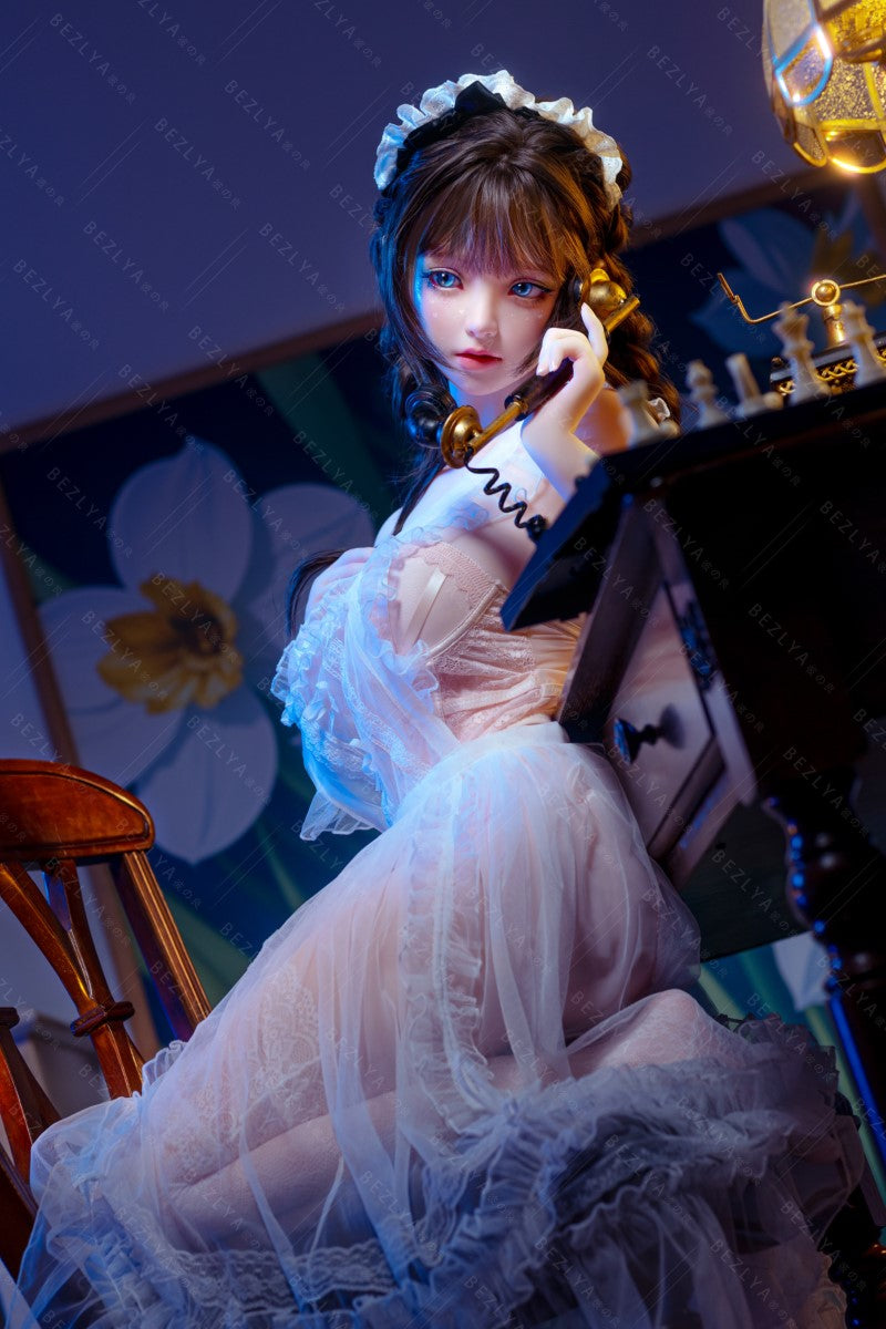 Campanula seksnukk (Bezlya Doll 149 cm D-tass 2,0 TPE + silikoon)