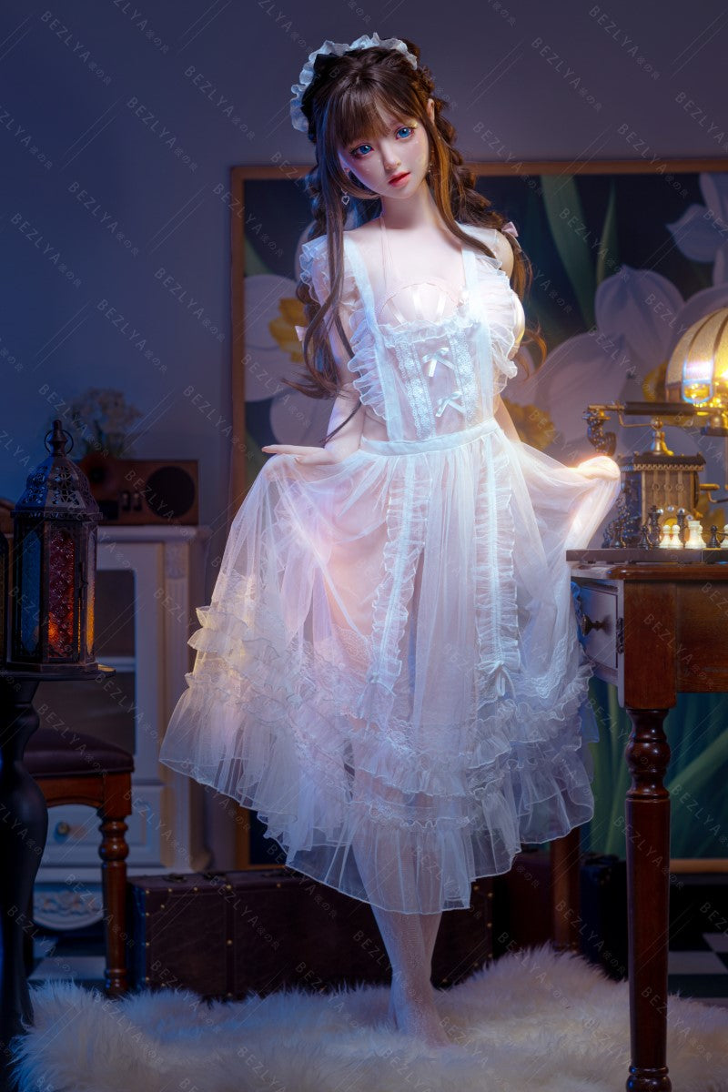 Campanula seksnukk (Bezlya Doll 149 cm D-tass 2,0 TPE + silikoon)
