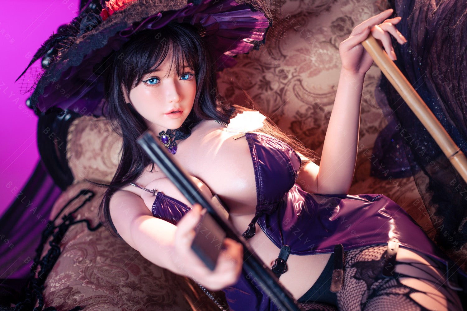 Mandraradora seksnukk (Bezlya Doll 160cm G-tass 2,2L silikoon)
