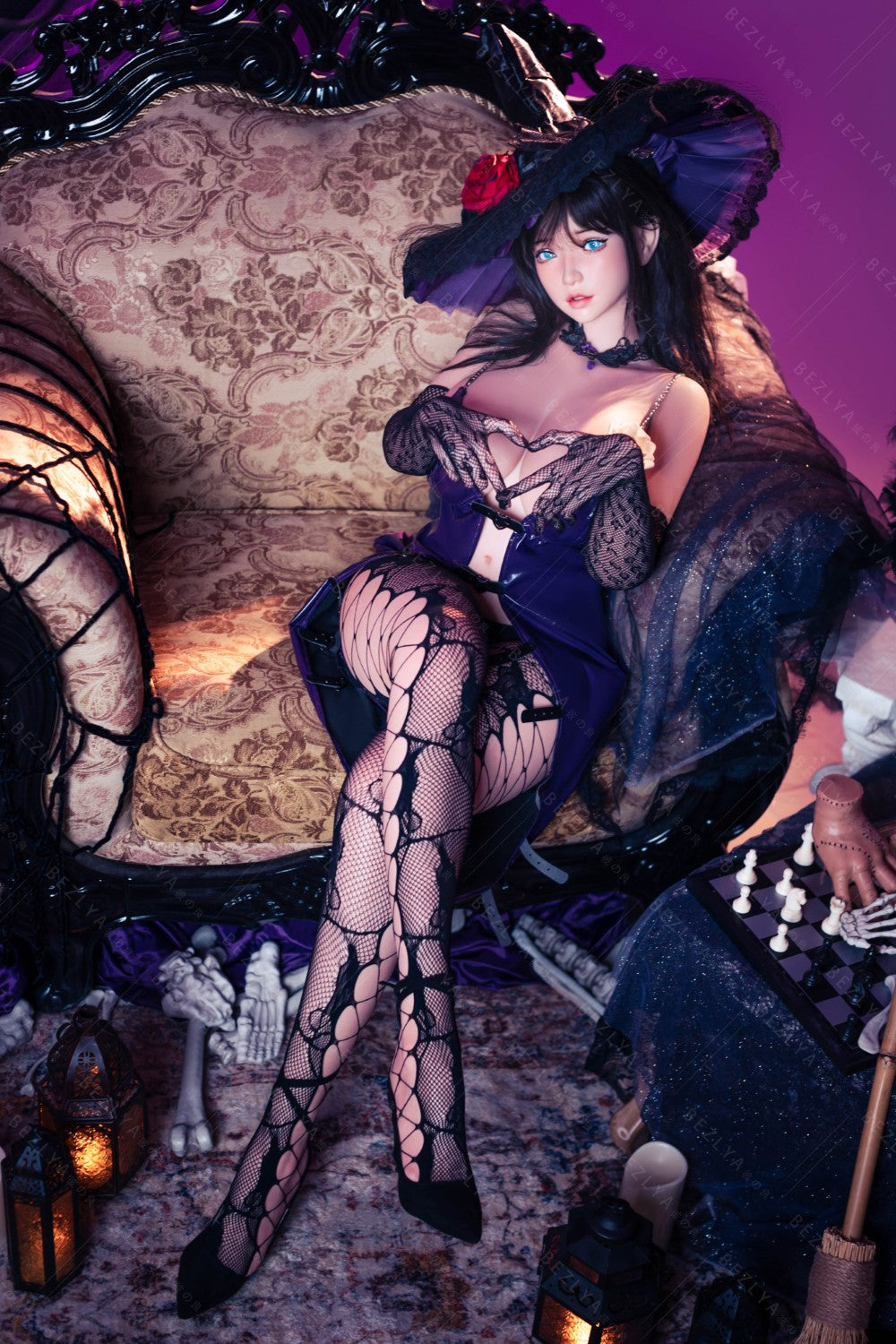 Mandraradora seksnukk (Bezlya Doll 160cm G-tass 2,2L silikoon)