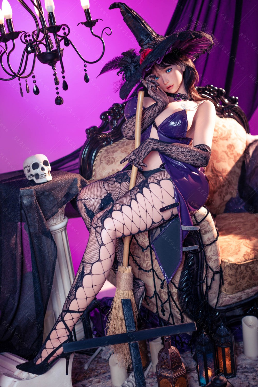 Mandraradora seksnukk (Bezlya Doll 160cm G-tass 2,2L silikoon)