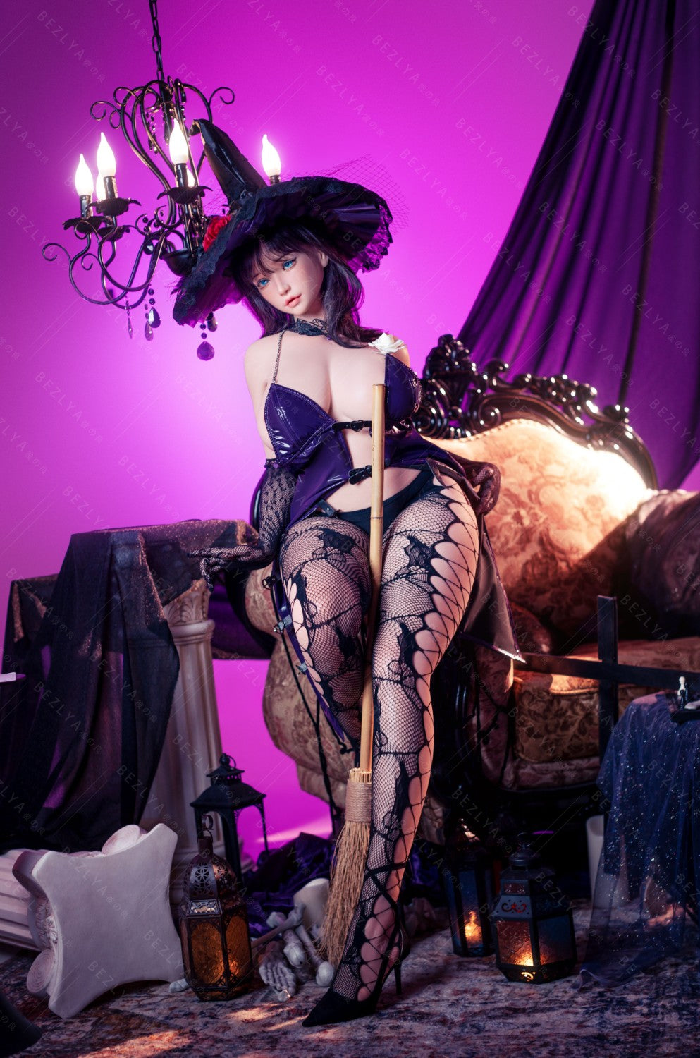 Mandraradora seksnukk (Bezlya Doll 160cm G-tass 2,2L silikoon)