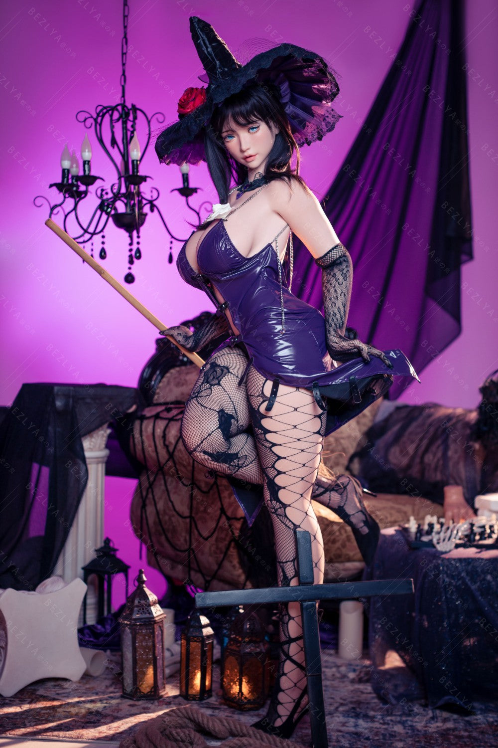 Mandraradora seksnukk (Bezlya Doll 160cm G-tass 2,2L silikoon)