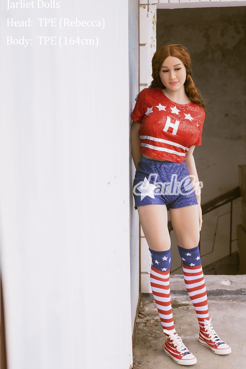 Rebecca seksnukk (Jarliet 164 cm E-Cup TPE)