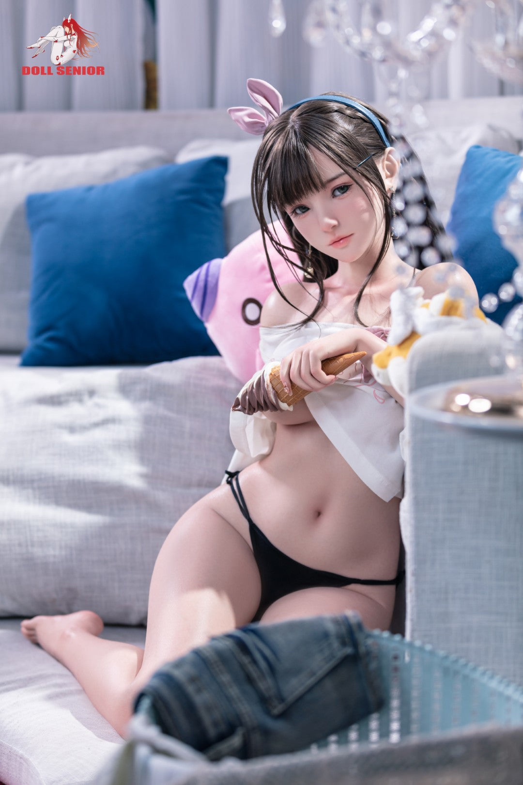 Miye seksnukk (Doll Senior 148 cm D-Cup #22 silikoon)