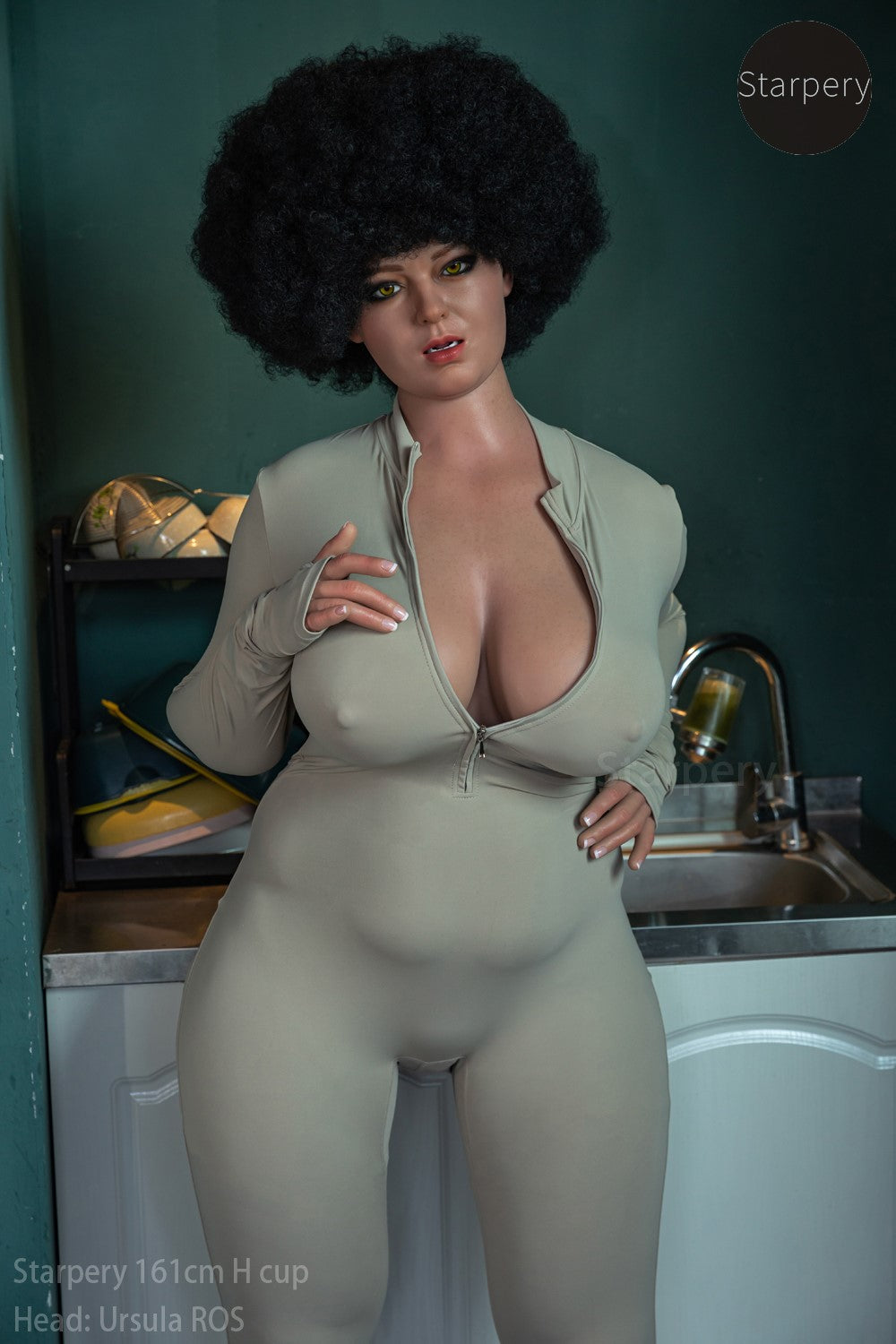 Ursula Sexdocka (Starpery 161cm H-kupa TPE+Silikon)