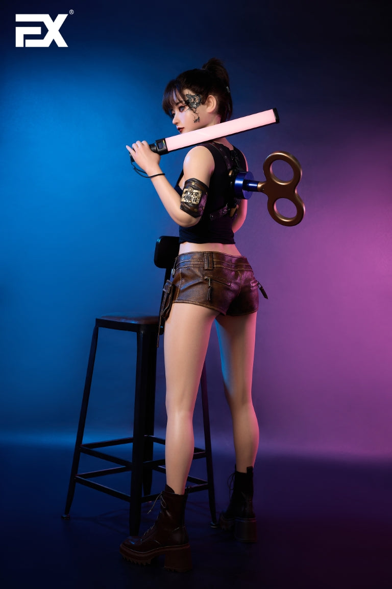 Cyber Ruby Sex Doll (EXDoll 155 cm A-Cup #Utopia Silicone)