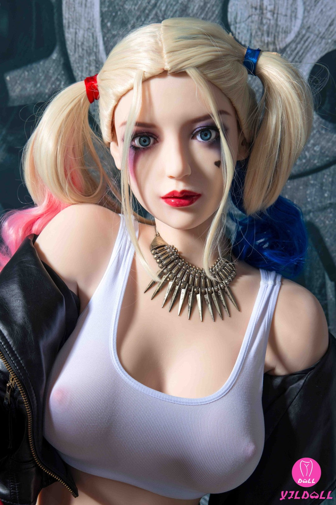 Harley Quinn seksnukk (YJL Doll 168 cm C-Cup #31 TPE)