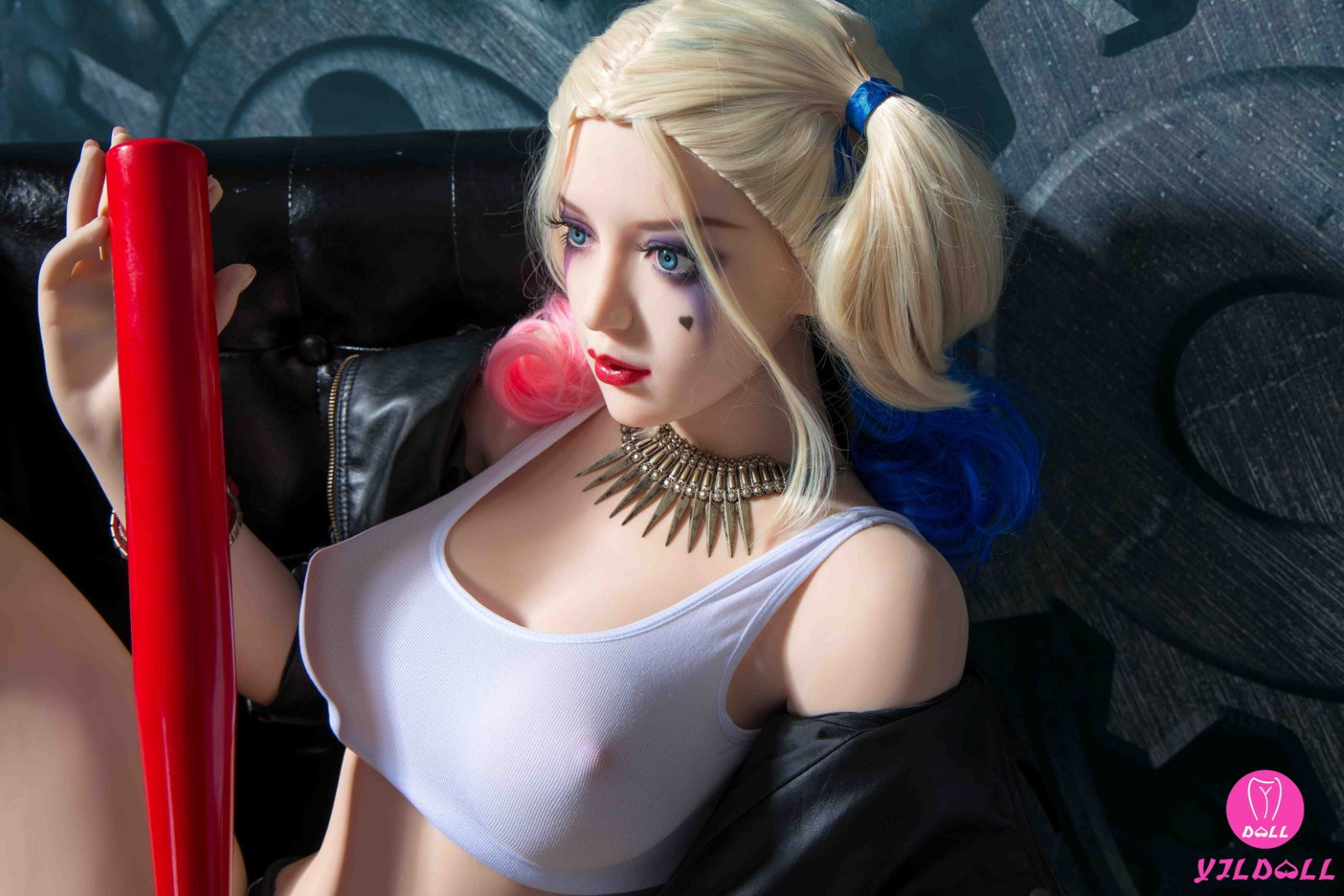 Harley Quinn seksnukk (YJL Doll 168 cm C-Cup #31 TPE)