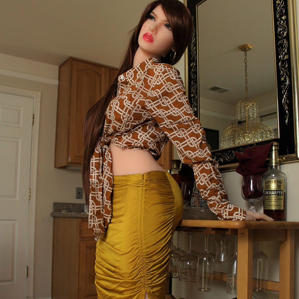 Charlotte seksnukk (HRDoll 161cm E-Cup #15 TPE)