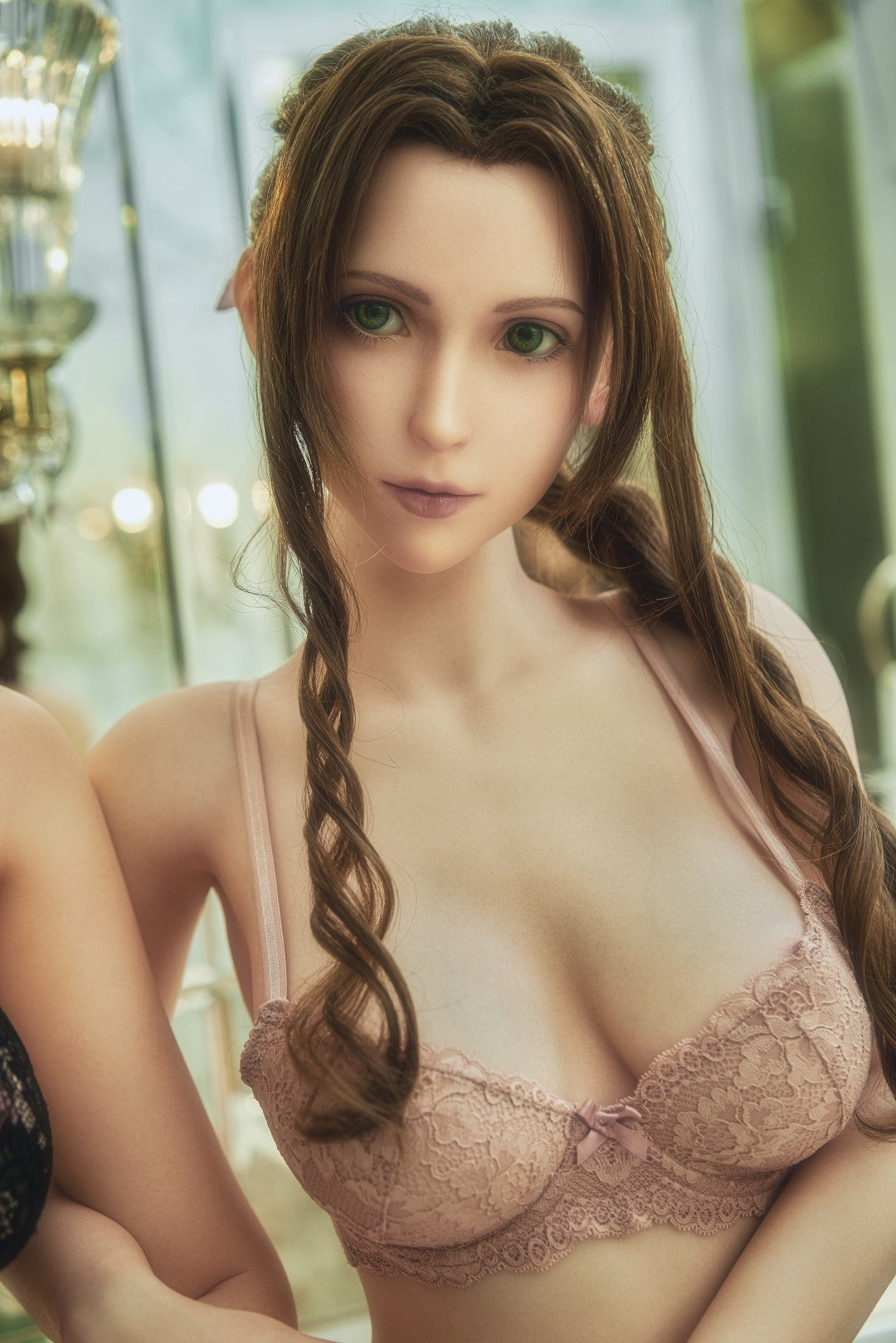 Aerith Sex Doll (Game Lady 167 cm D-Cup nr 04 silikoon)