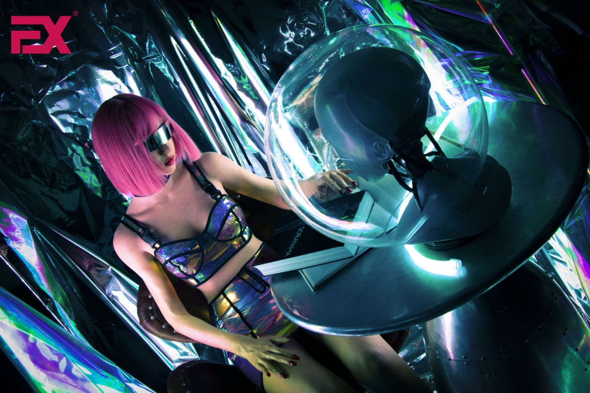 Jie CyberPunk Sex Doll (EXDoll 166 cm B-Cup #Exclone Silicone)