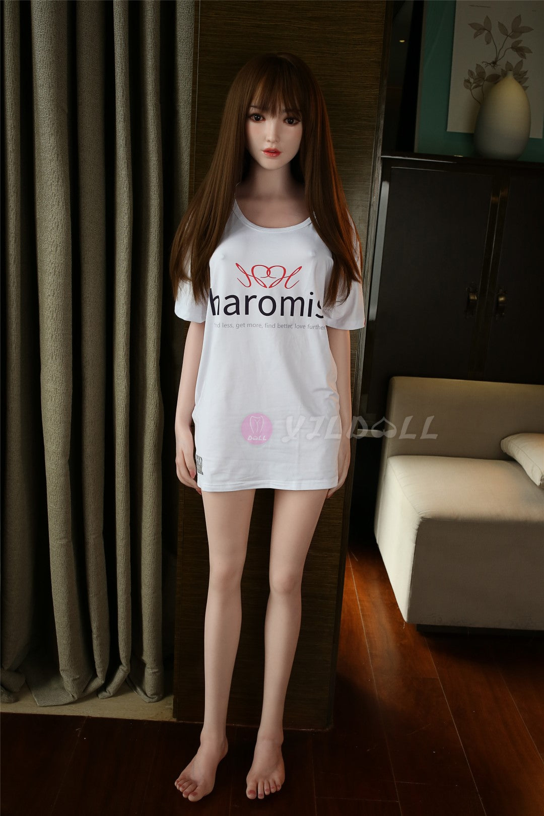 Deng Ting seksnukk (YJL Doll 160 cm D-Cup silikoon)