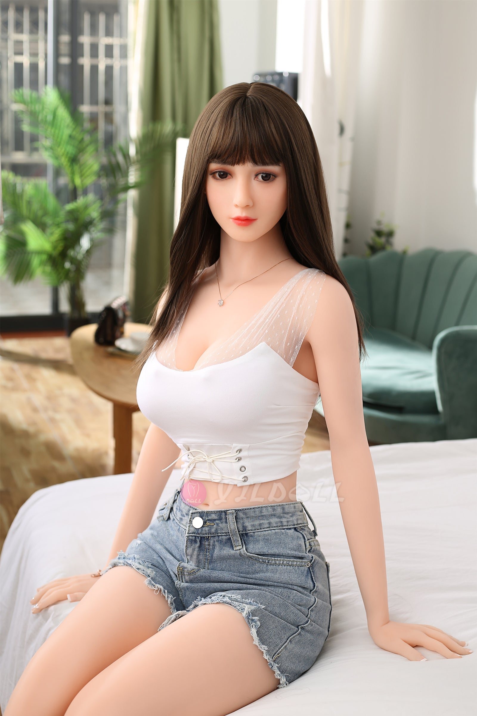 Wu Lan seksnukk (YJL Doll 170 cm D-Cup #805 TPE + silikoon)