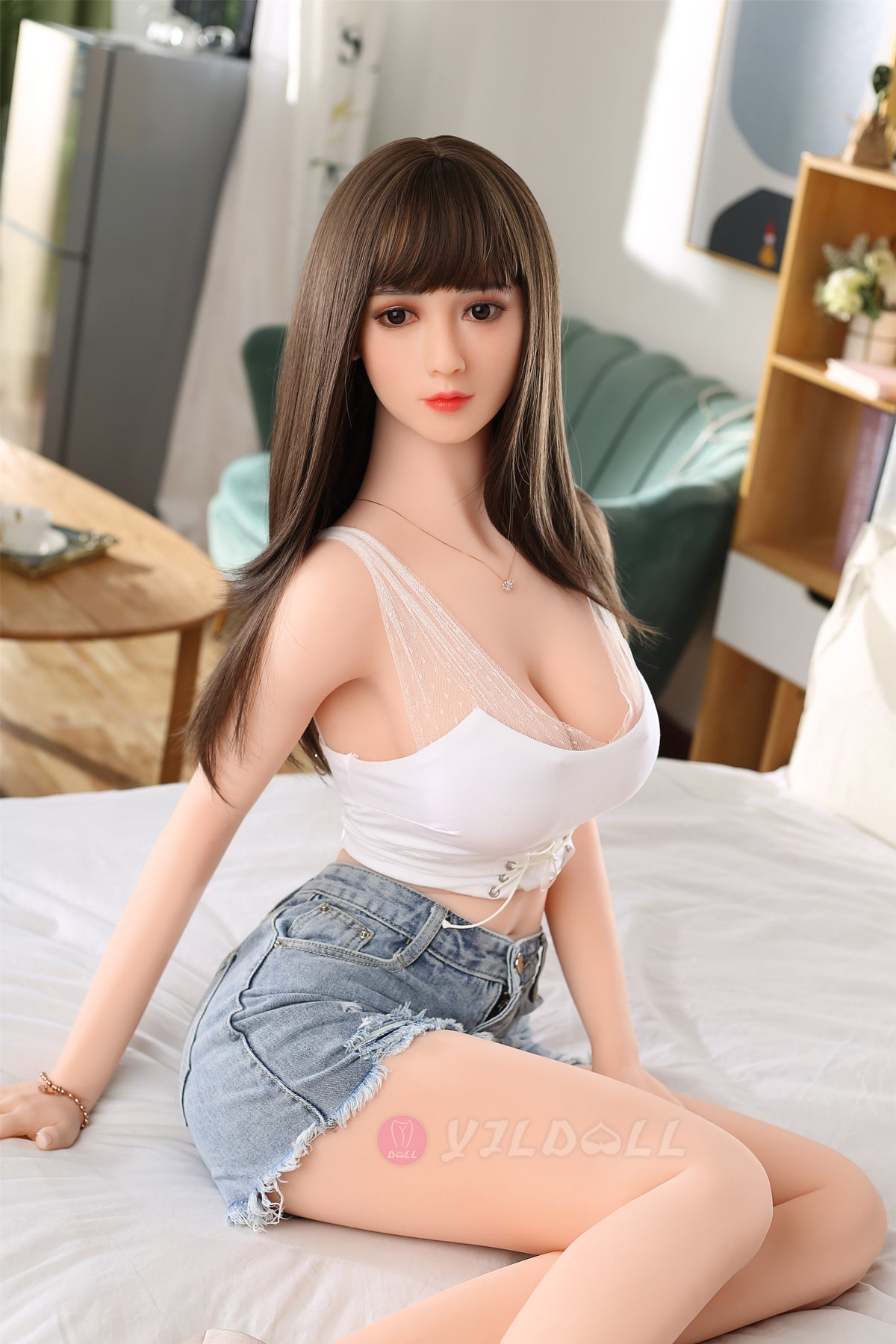 Wu Lan seksnukk (YJL Doll 170 cm D-Cup #805 TPE + silikoon)