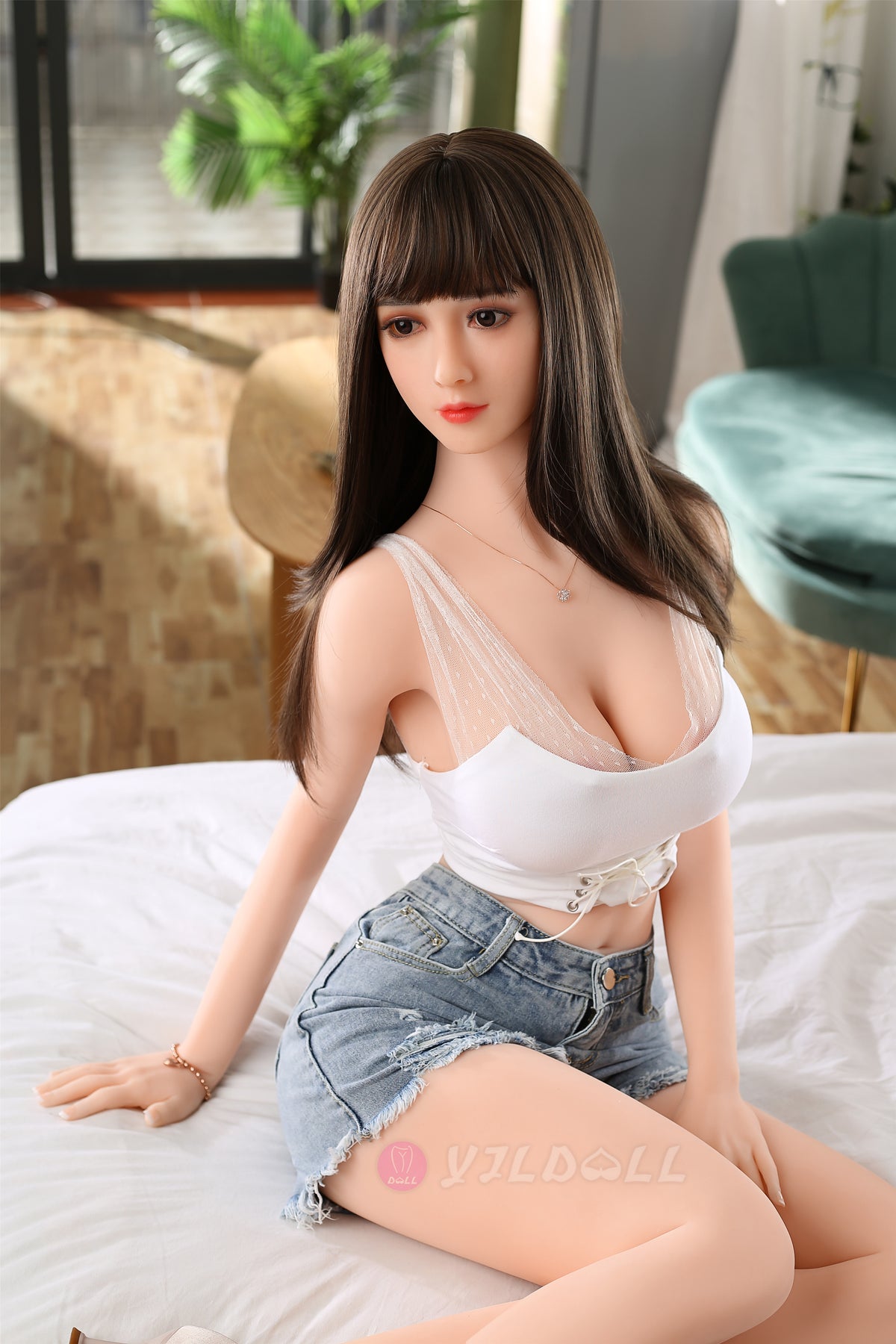Wu Lan seksnukk (YJL Doll 170 cm D-Cup #805 TPE + silikoon)
