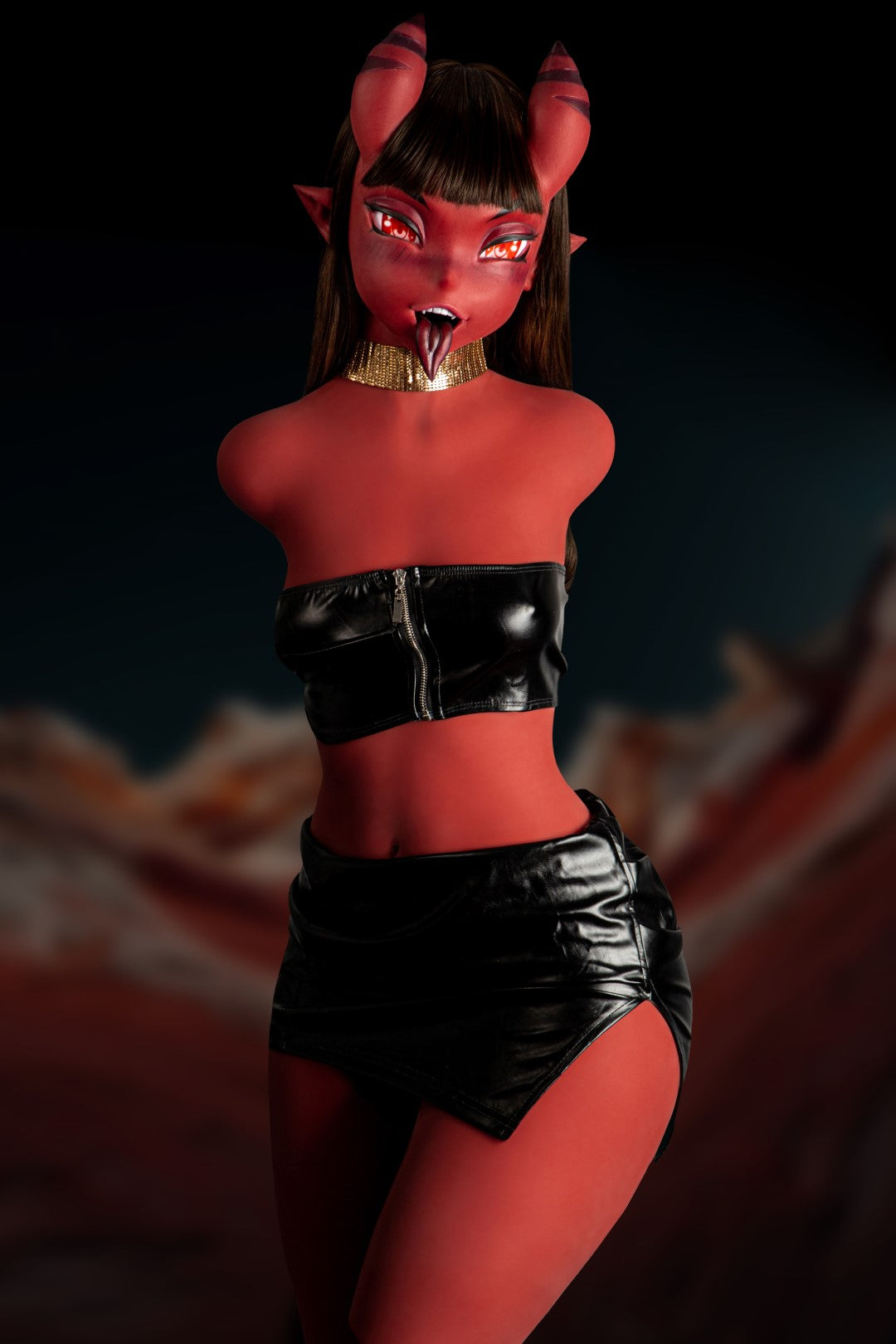 Meru Succubus Torso Sex Doll (Climax Doll Pro 110 cm A-tass TPE + silikoon)