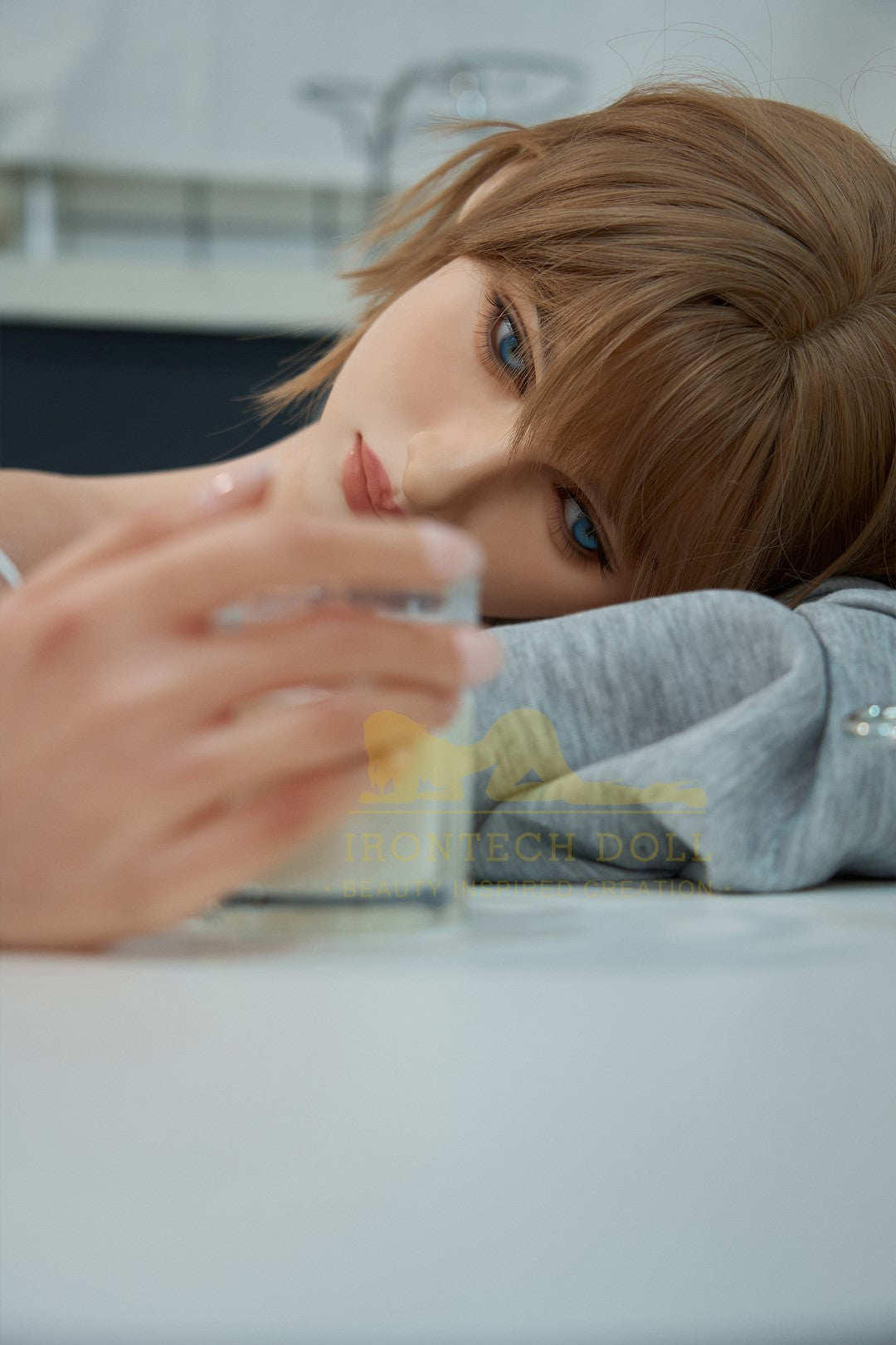Tina seksnukk (Irontech Doll 166 cm C-Cup S45 silikoon)