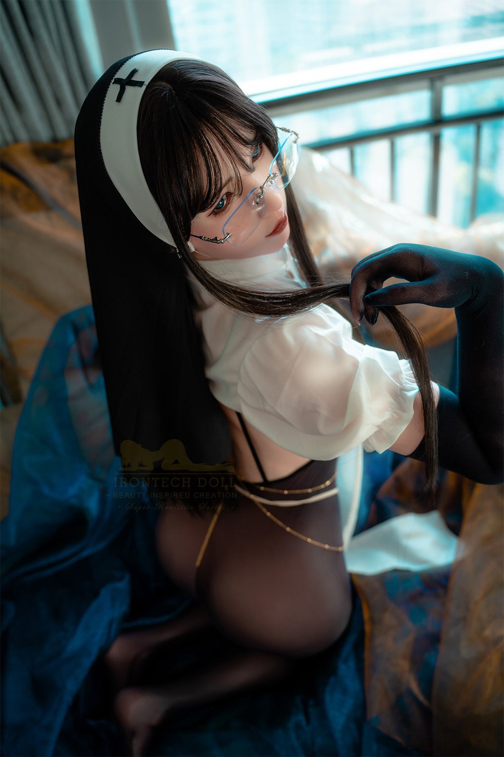 Yeona seksnukk (Irontech Doll 162 cm B-Cup S37 silikoon)