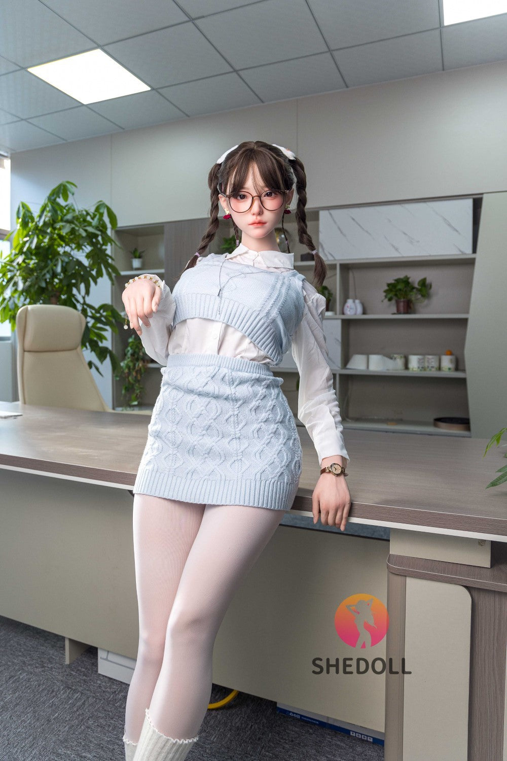 Cheryli seksnukk (SHEDOLL 165cm E-Cup #SH045 silikoon)