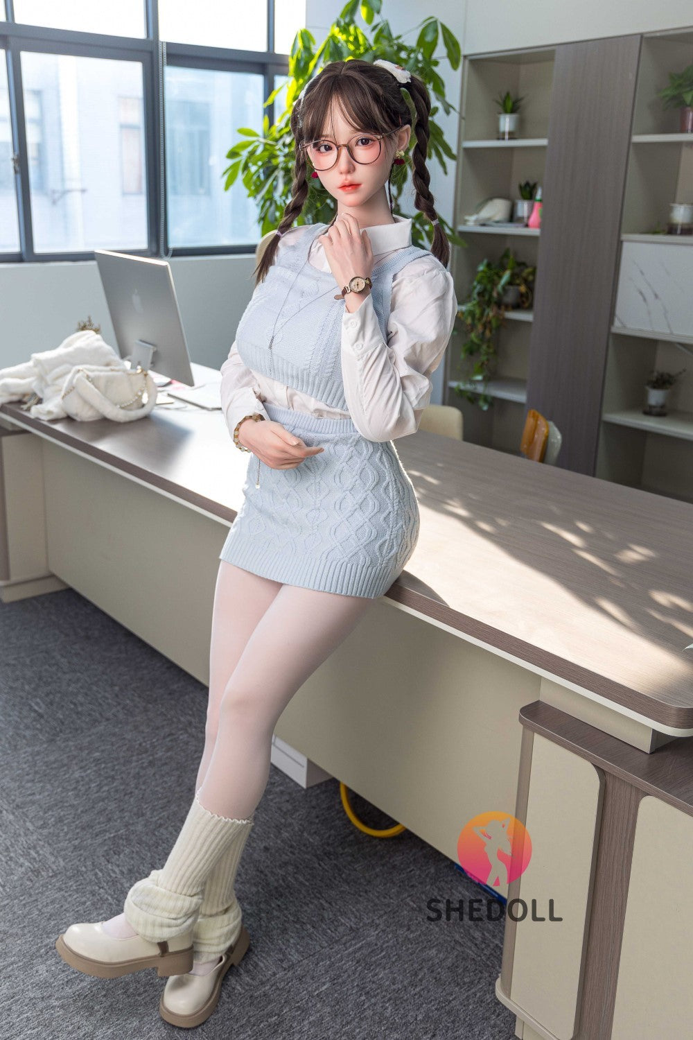 Cheryli seksnukk (SHEDOLL 165cm E-Cup #SH045 silikoon)