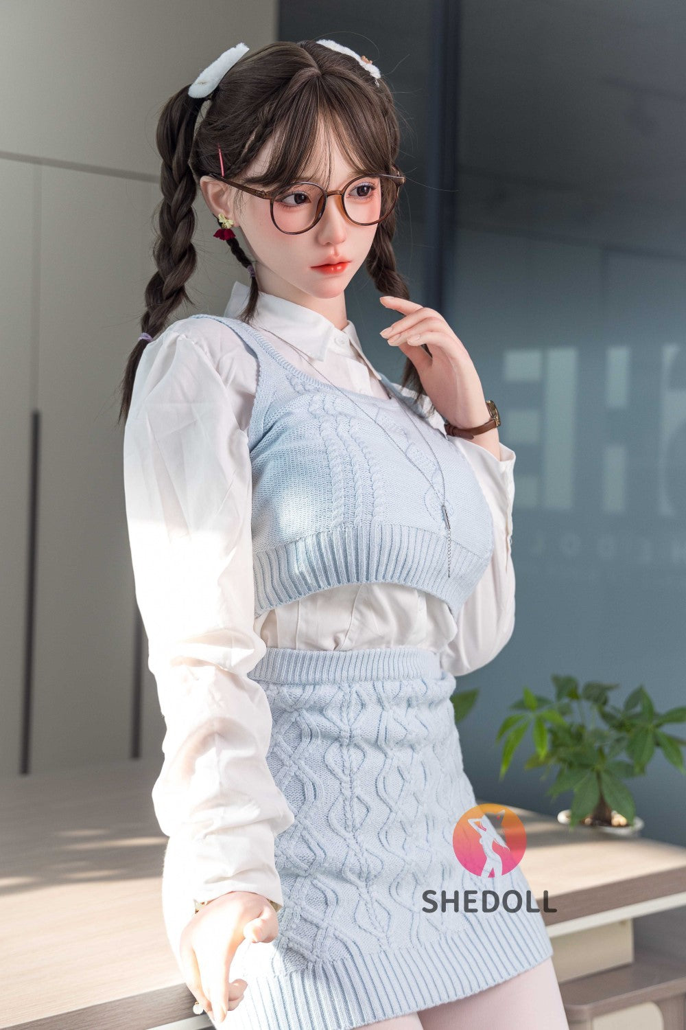 Cheryli seksnukk (SHEDOLL 165cm E-Cup #SH045 silikoon)