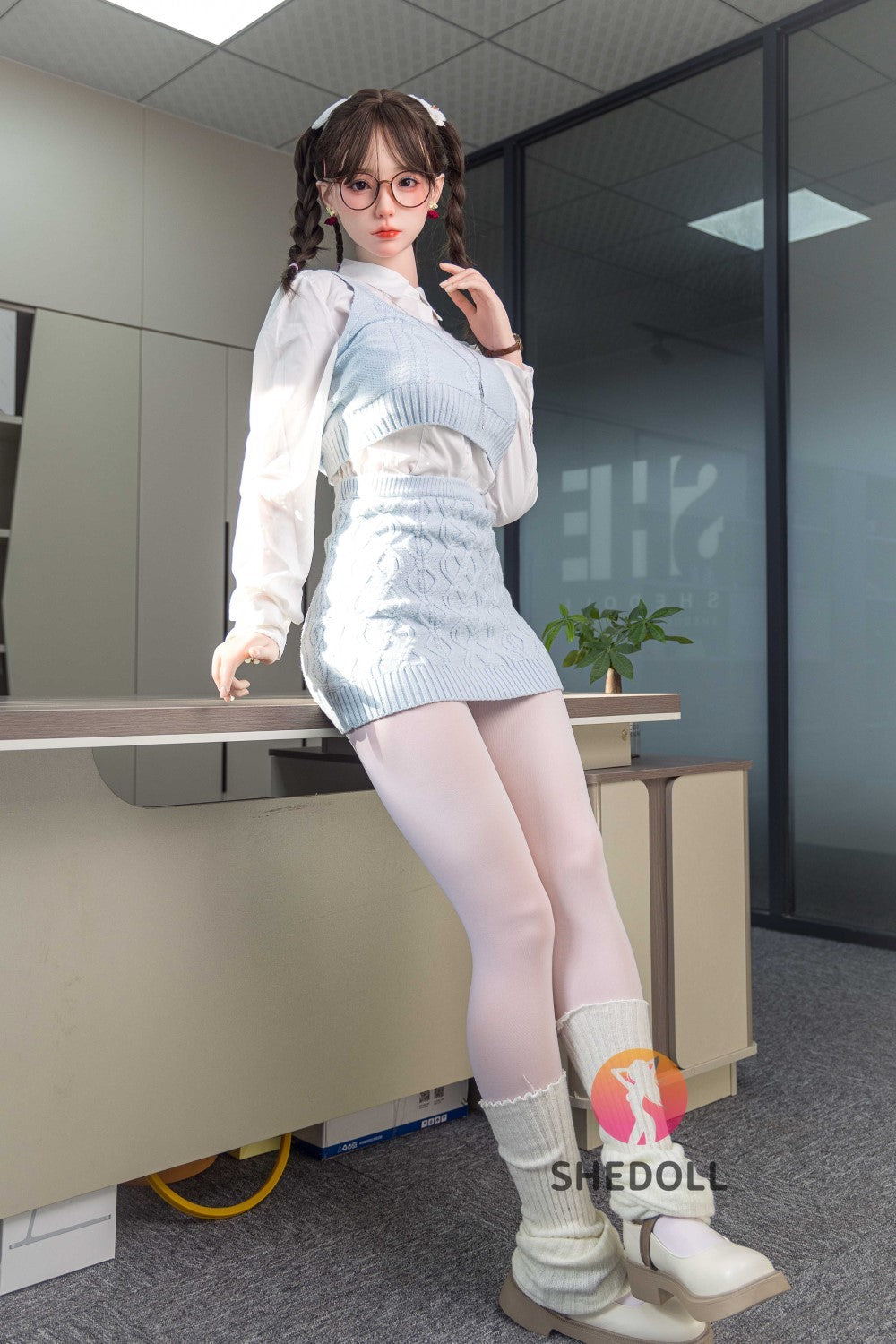Cheryli seksnukk (SHEDOLL 165cm E-Cup #SH045 silikoon)