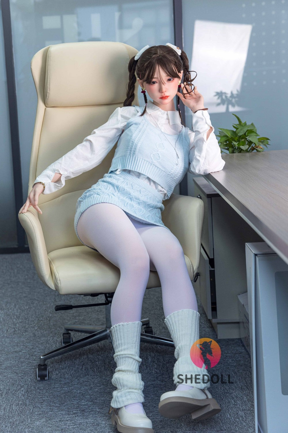 Cheryli seksnukk (SHEDOLL 165cm E-Cup #SH045 silikoon)