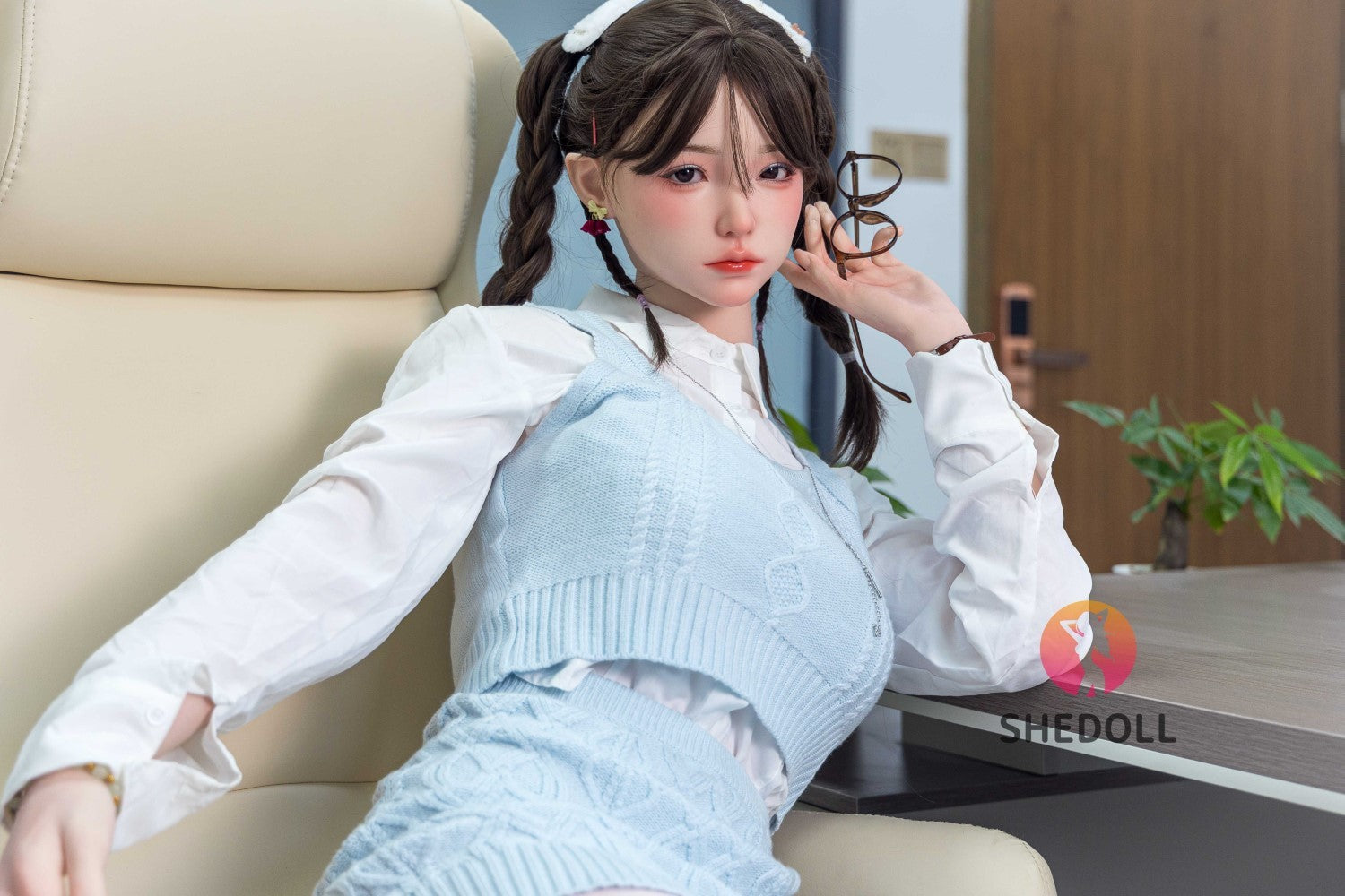 Cheryli seksnukk (SHEDOLL 165cm E-Cup #SH045 silikoon)