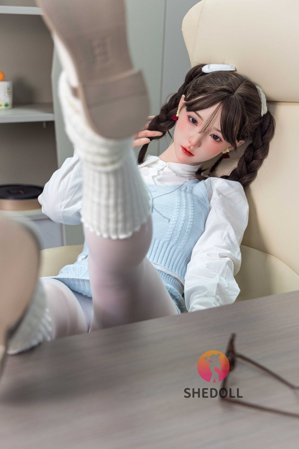 Cheryli seksnukk (SHEDOLL 165cm E-Cup #SH045 silikoon)