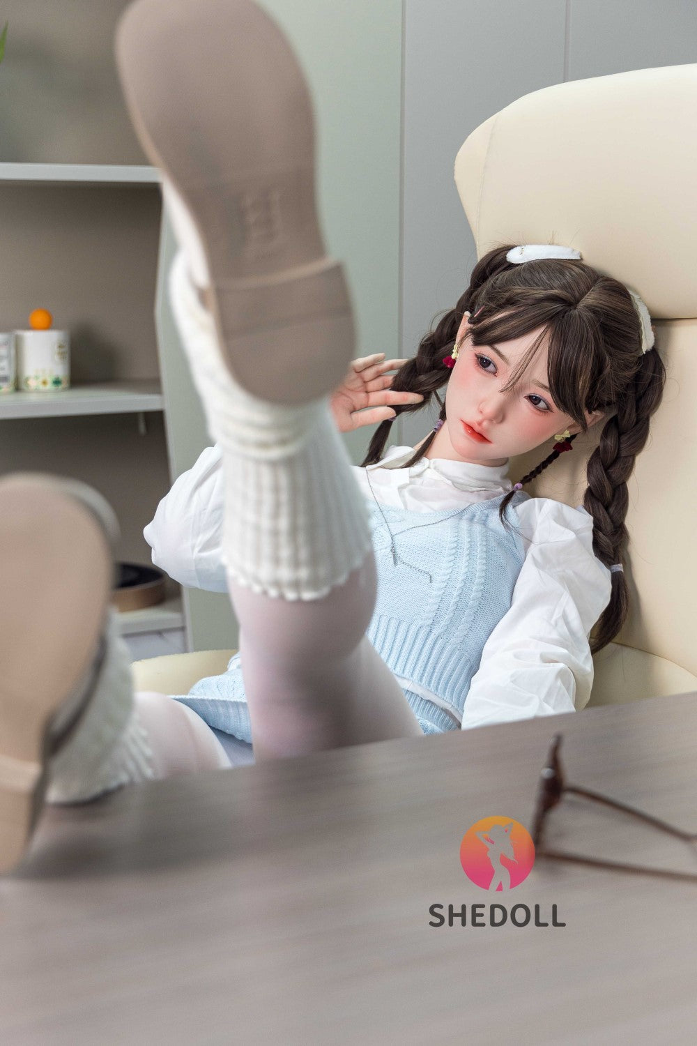 Cheryli seksnukk (SHEDOLL 165cm E-Cup #SH045 silikoon)
