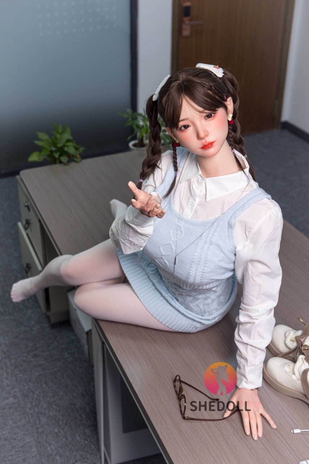 Cheryli seksnukk (SHEDOLL 165cm E-Cup #SH045 silikoon)