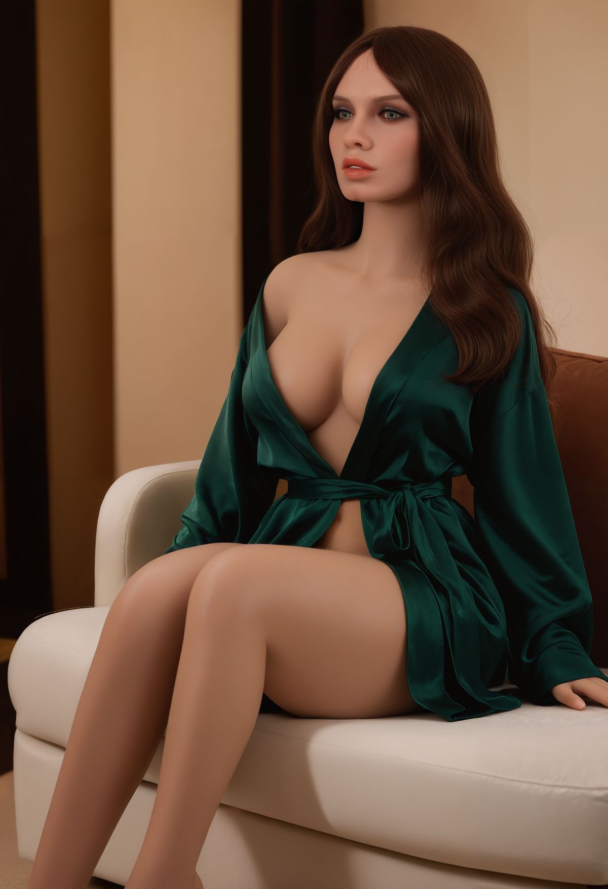 Jane'i seksnukk (Aibei Doll 151 cm F-Cup #AB6 TPE + silikoon)