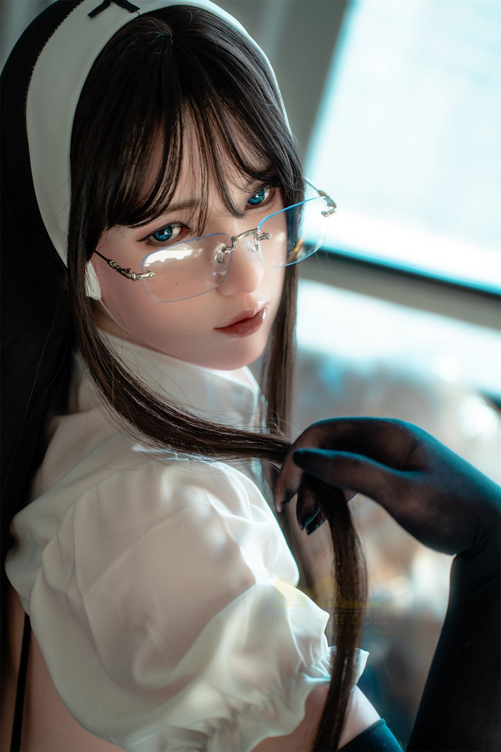 Yeona seksnukk (Irontech Doll 162 cm B-Cup S37 silikoon)