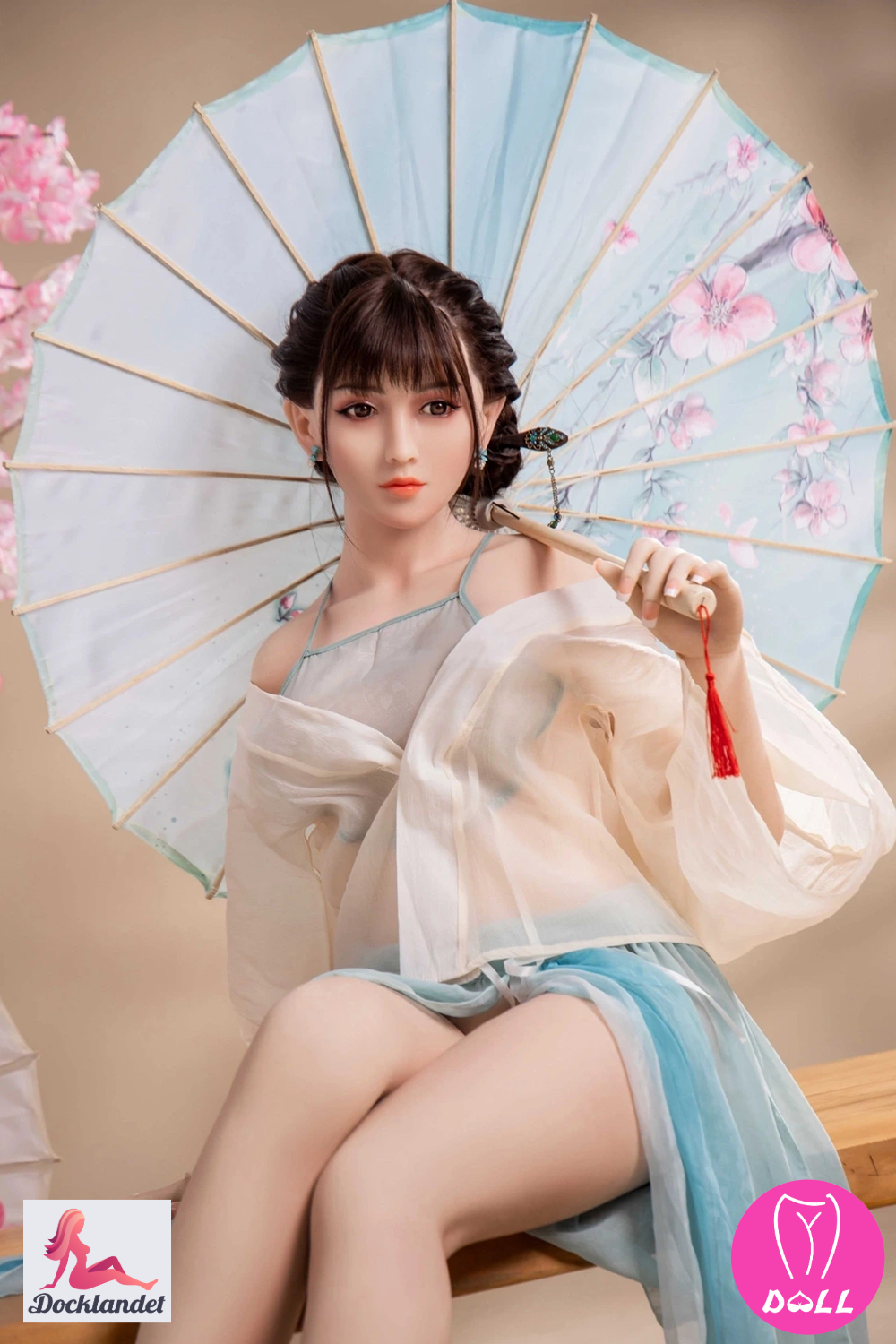 Zahra seksnukk (YJL Doll 165 cm D-Cup #262 TPE + silikoon)