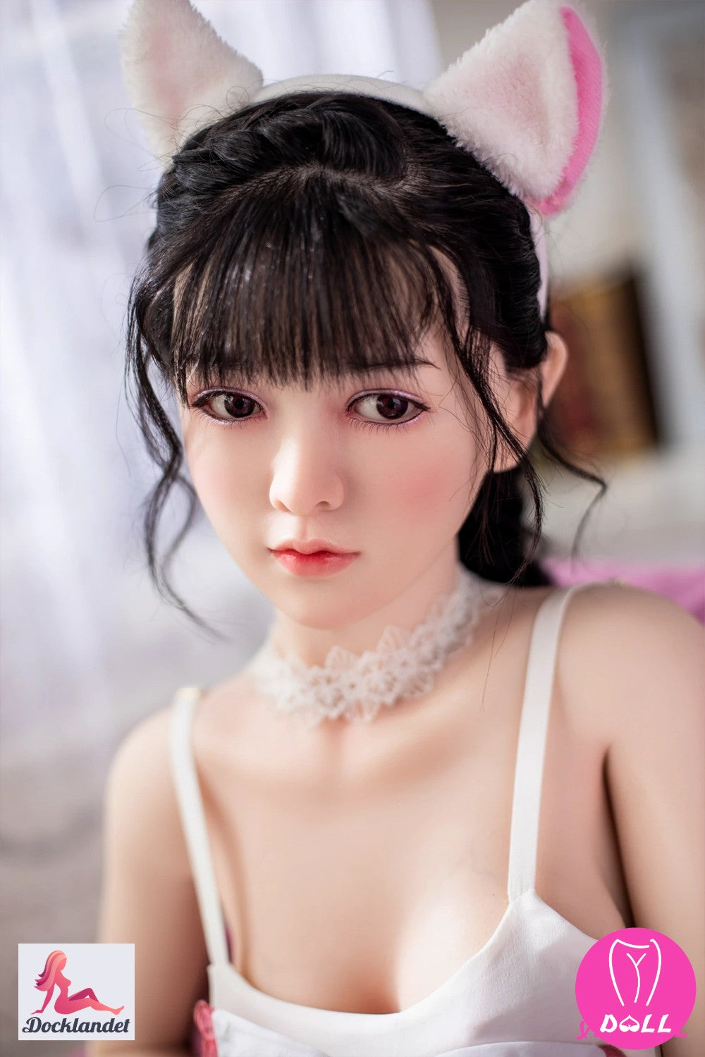 Nathalie seksnukk (YJL Doll 148 cm C-Cup #420 TPE + silikoon)