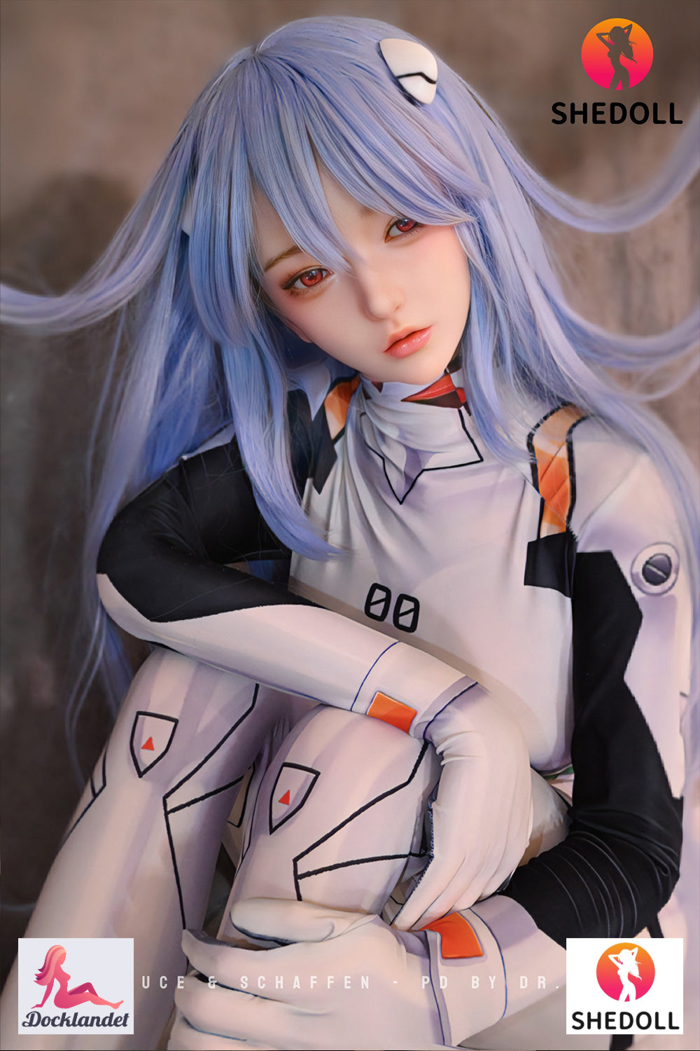 Rei Ayanami seksinukk (SHEDOLL 168cm D-Cup #SH170 2.0 Silikoon)