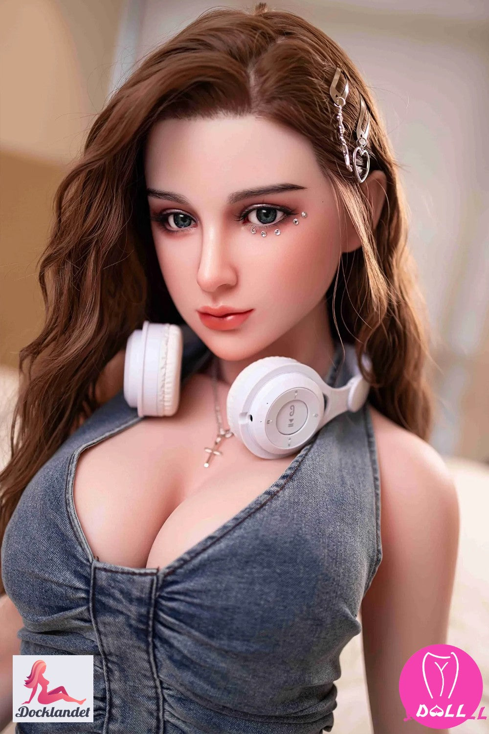 Ginna seksnukk (YJL Doll 168cm E-Cup #352 silikoon)