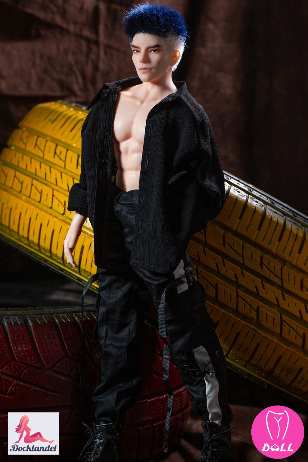 Paul meessoost seksnukk (YJL Doll 62cm MD015 silikoon)