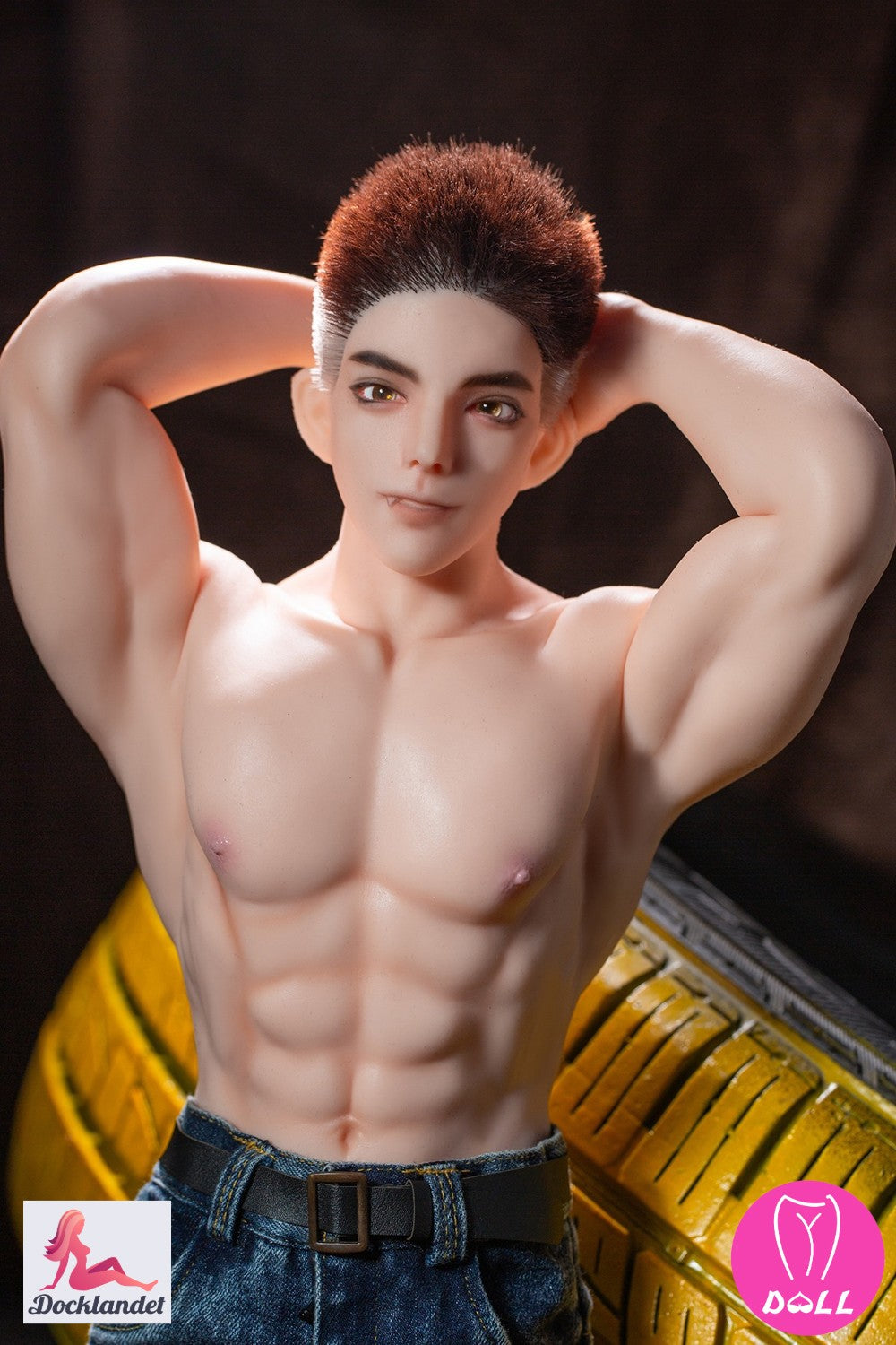 George meessoost seksnukk (YJL Doll 62cm MD017 silikoon)