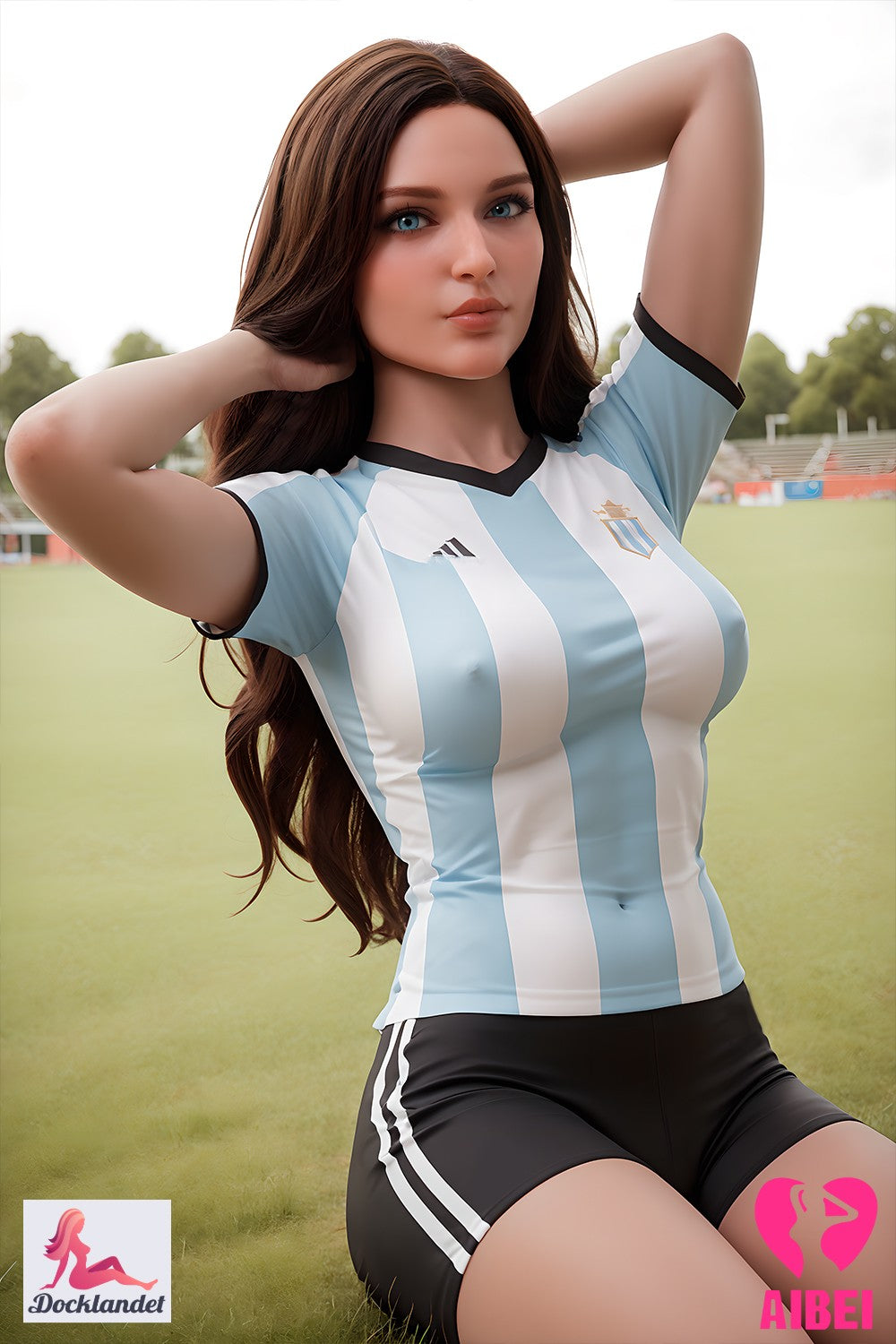 Andrea seksnukk (Aibei Doll 166 cm D-Cup #AB18 TPE + silikoon)