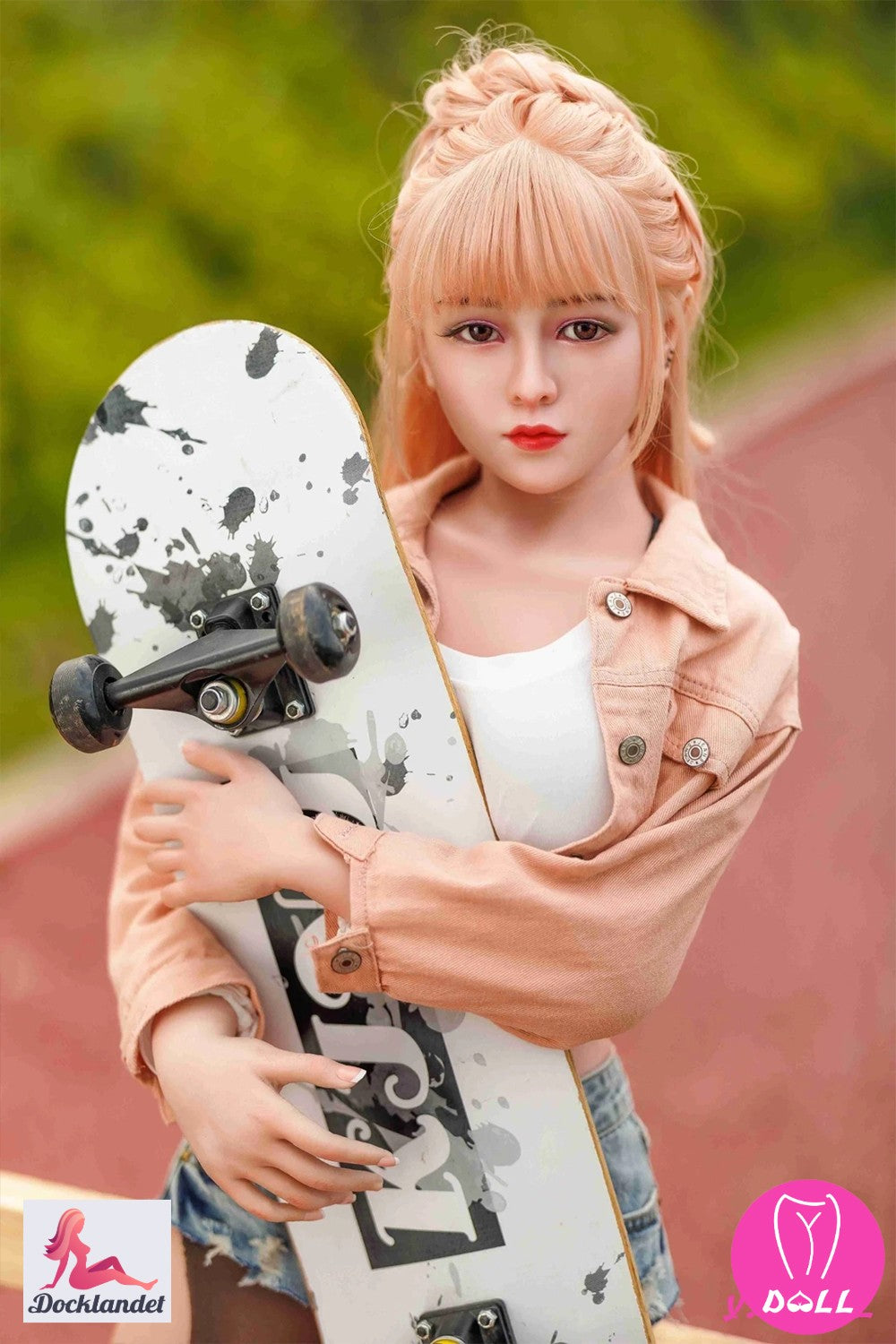 Ansley seksnukk (YJL Doll 148 cm D-Cup #369 TPE + silikoon)