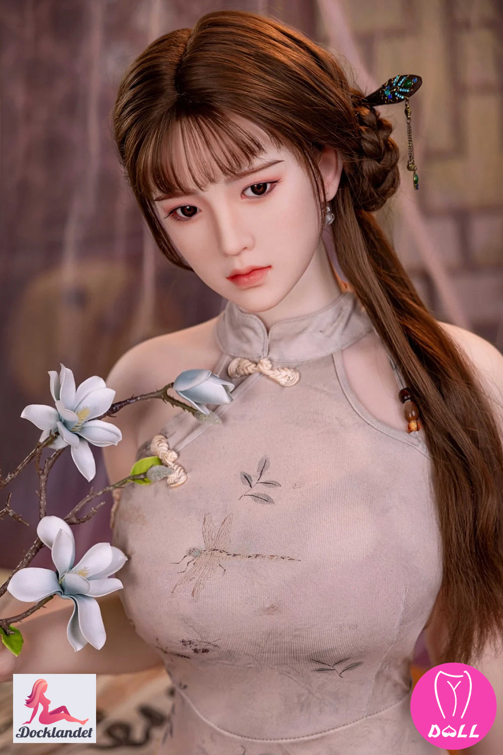 Emmy seksinukk (YJL Doll 165 cm D-Cup #396 TPE + silikoon)