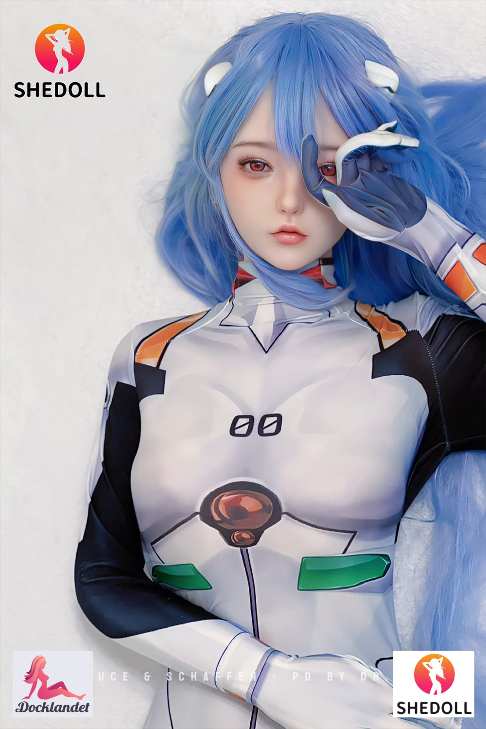 Rei Ayanami seksinukk (SHEDOLL 168cm D-Cup #SH170 2.0 Silikoon)
