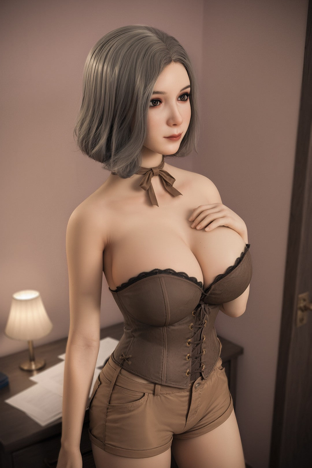 Delorese seksnukk (Aibei Doll 153 cm N-Cup #AB17 TPE + silikoon)