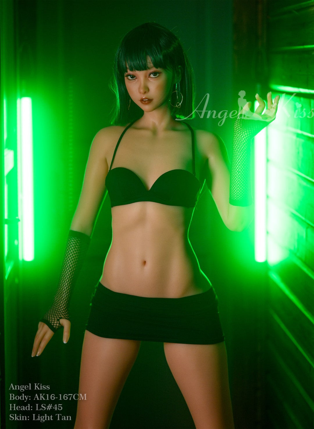 Lucy Sex Doll (AK-Doll 167cm A-Cup LS#45 silikoon)